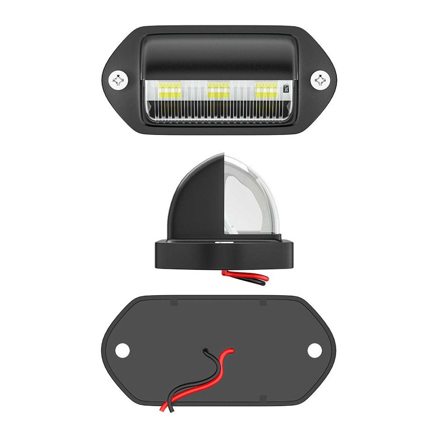 6LED License Plate Light